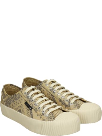 Superga Sneakers In Beige Canvas