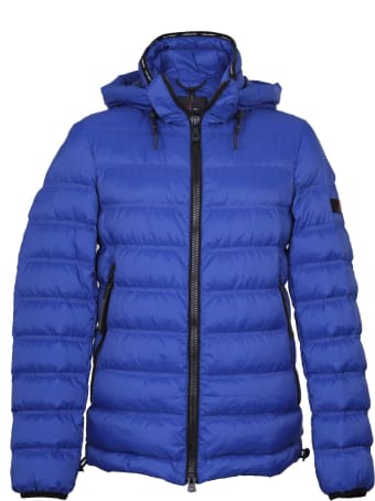 Peuterey Boggs Down Jacket In Blue Nylon