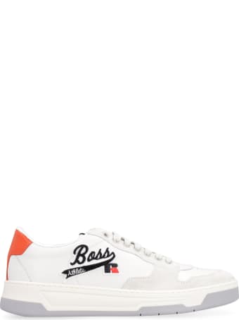 Hugo Boss Boss X Russell Athletic - Baltimore Leather Low-top Sneakers