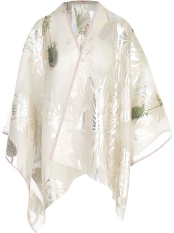 Ermanno Gallamini Cape Fantasy Flowers W/band