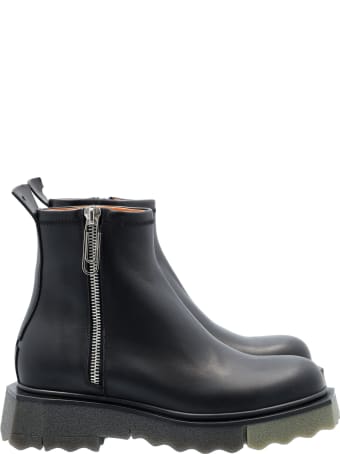 Off-White Off White Sponge Sole Zip Boots