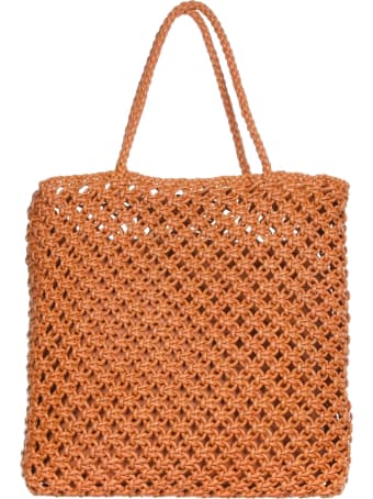 Officine Creative Shopping Bag Amber Colored