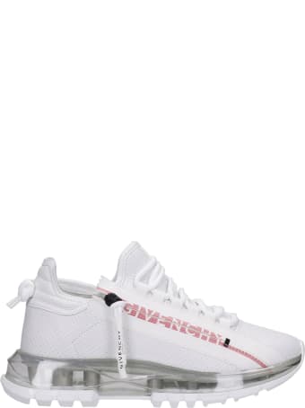 Givenchy Spectre Sneakers In White Leather