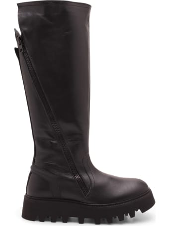 Bruno Bordese 'finger' Calf Leather Boots