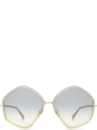 Chloé Chloé Ch0065s Gold Sunglasses