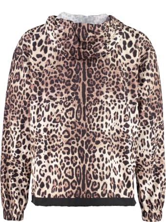Dolce & Gabbana Hooded Techno Fabric Raincoat