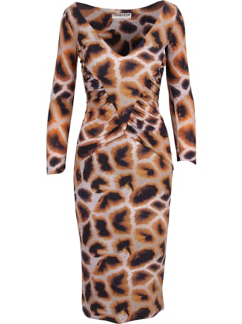 La Petit Robe Di Chiara Boni Le Petite Robe Di Chiara Boni 'gigliola Print' Polyamide Dress