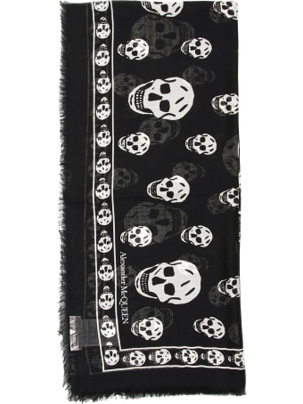 Alexander McQueen Skull Scarf