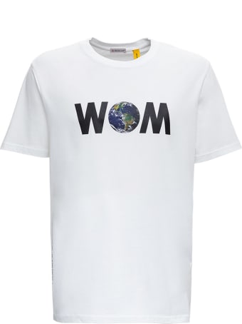 Moncler Genius World Of Moncler White Tee By Frgmt Hiroshi Fujiwara