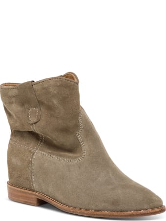Isabel Marant Stivali Cristi In Pelle Scamosciata