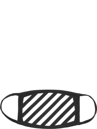 Off-White Diagonal Stripes Face Mask