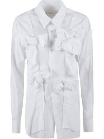 Comme des Garçons Comme des Garçons Bow Detail Buttoned Shirt