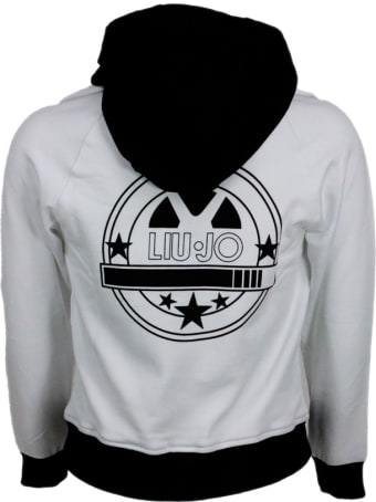 Liu-Jo Crewneck Sweatshirt With Hood With Contrasting Color