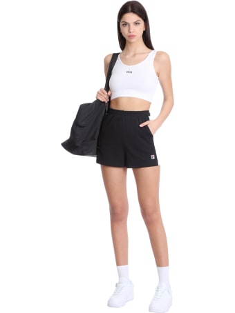 Fila Badu Shorts In Black Cotton