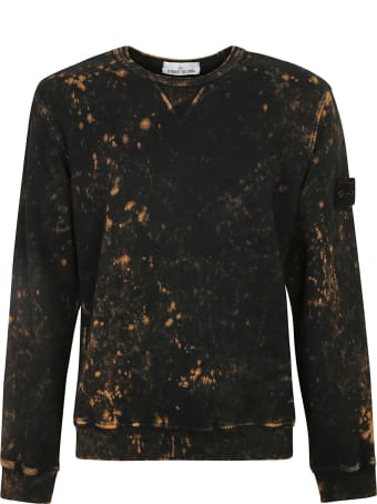 Stone Island Logo Sleeve Sweatshirt