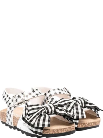 Monnalisa Check Sandals