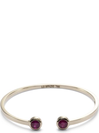 Lo Spazio Jewelry Lo Spazio Burmese Ruby Bangle