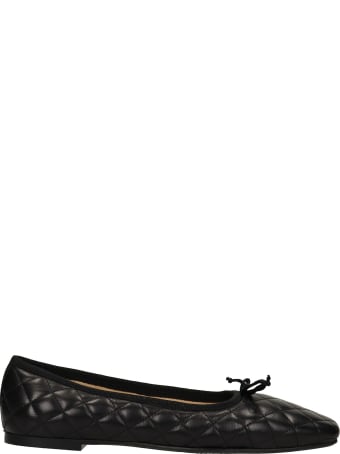 Fabio Rusconi Ballet Flats In Black Leather