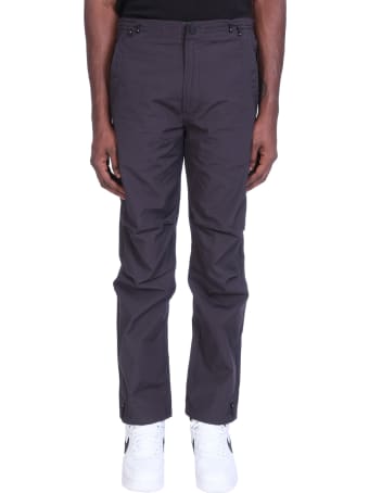 Maharishi Pants In Black Cotton