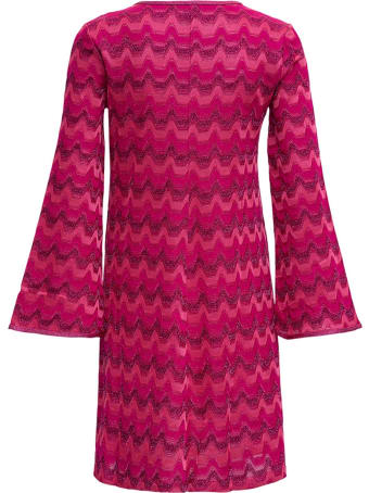 M Missoni Pink Cotton Blend Dress