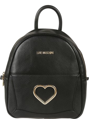 Love Moschino Heart Logo Backpack