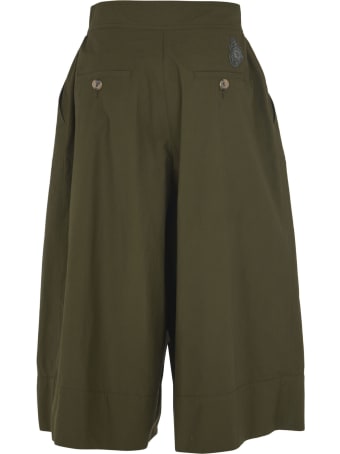 Moncler Buttoned Cropped Trousers