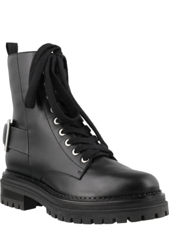 Sergio Rossi Biker Booties