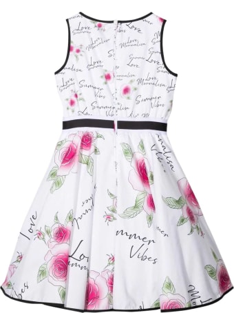 Monnalisa White Dress