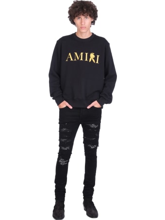 AMIRI Jeans In Black Denim