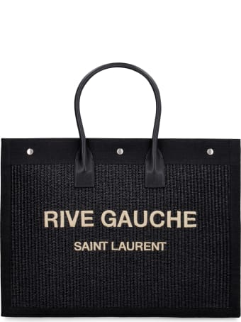 Saint Laurent Woven Straw Tote
