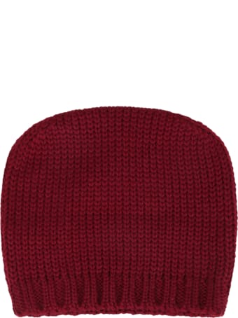 La stupenderia Bordeaux Hat For Baby Kids With Star