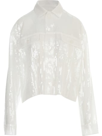 Junya Watanabe Comme Des Garçons Jeans Jacket W/paillettes