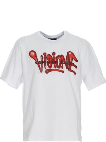 Vision of Super Tshirt With Red Spray