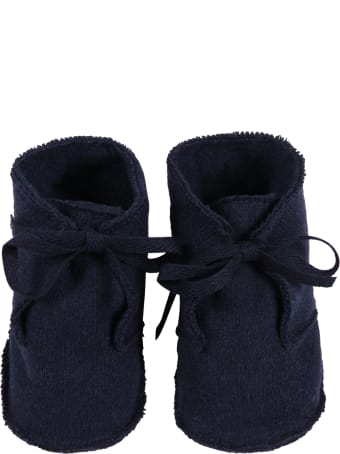 Le Petit Coco Blue Shoes For Baby Kids