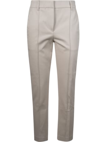 Brunello Cucinelli Straight Leg Cropped Trousers