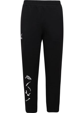 Australian Sweatpants With Bones Luminol Print
