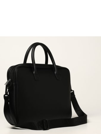 Armani Collezioni Armani Exchange Shoulder Bag Armani Exchange Briefcase In Saffiano Synthetic Leather