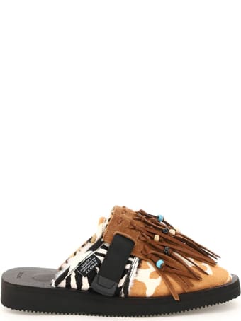 Alanui Patchwork Animalier Sabot