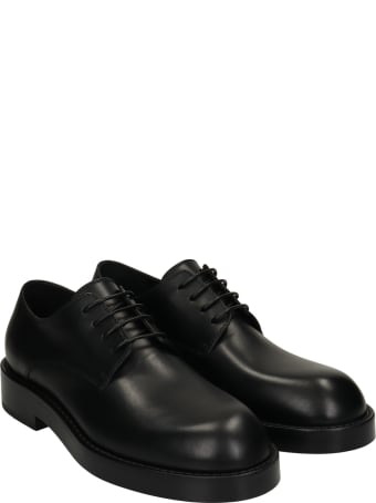 Ann Demeulemeester Oliver Lace Up Shoes In Black Leather