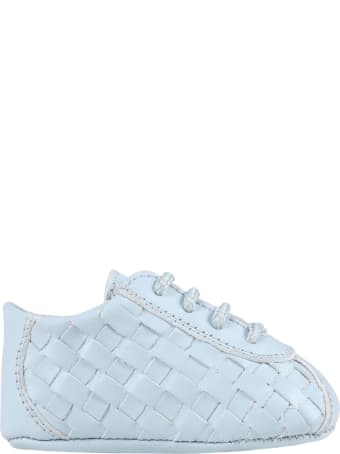 Gallucci Light-blue Shoes For Baby Boy