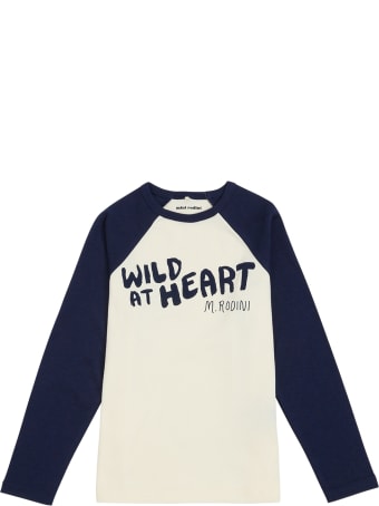Mini Rodini Wild At Heart Raglan Ls Tee - Chapter 2