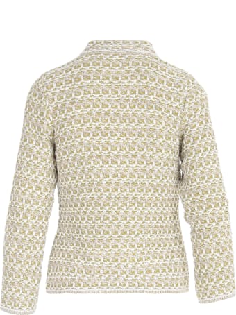 Anneclaire Lurex Guru Neck L/s Jacket