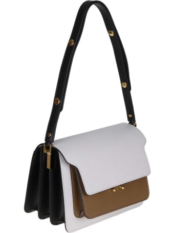 Marni Trunk Bag In Leather