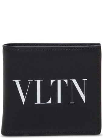 Valentino Garavani Bifold Leather Wallet With Logo
