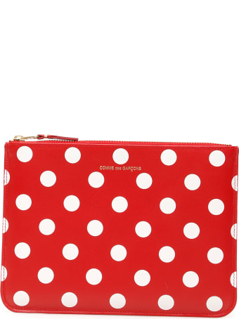 Comme des Garçons Wallet Polka Dots Pouch