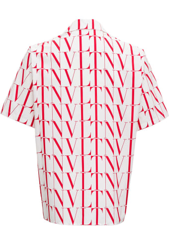 Valentino Vltn Cotton Poplin Shirt