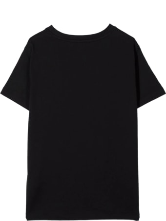 Balmain Black Cotton T-shirt