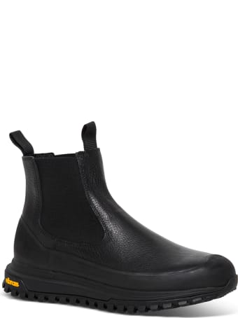 Diemme Ramon Leather Ankle Boots With Vibram Rubber Sole