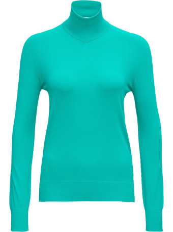Bottega Veneta Light Blue Long Sleeves T Shirt In Viscose Blend
