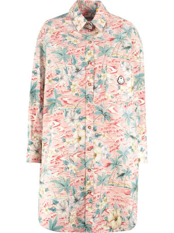 Moncler Genius 8 Moncler Palm Angels - Printed Cotton Shirt